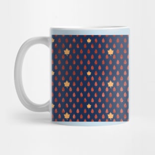 Golden Autumn Leaves to Russet Winter Trees Mug